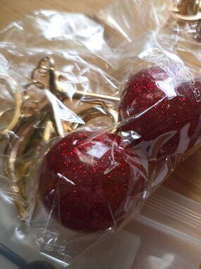 Large Cherry Bag Charm